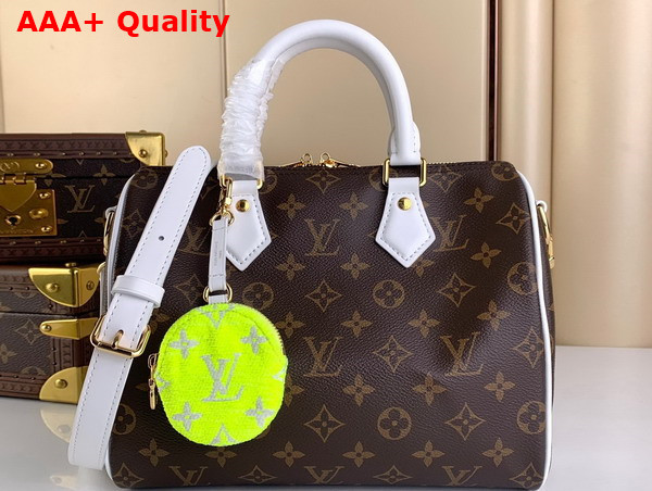 Louis Vuitton Speedy Bandouliere 25 Monogram Canvas with a Round Zippy Coin Purse M20754 Replica