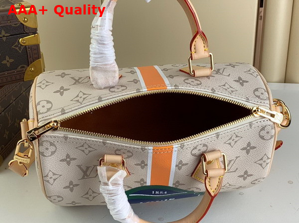 Louis Vuitton Speedy Bandouliere 25 in Beige Ocher Monopaname Coated Canvas M46749 Replica