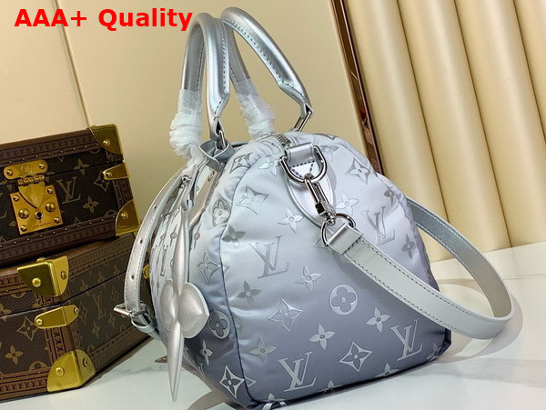 Louis Vuitton Speedy Bandouliere 25 in Frost Monogram Nylon M11848 Replica