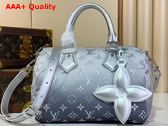 Louis Vuitton Speedy Bandouliere 25 in Frost Monogram Nylon M11848 Replica