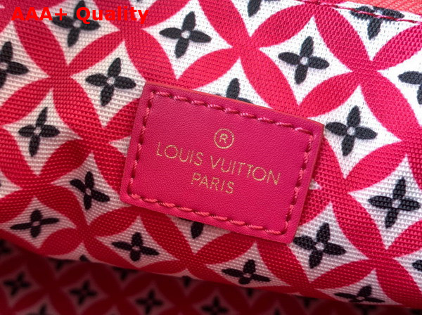 Louis Vuitton Speedy Bandouliere 25 in Pink Monogram Coated Canvas M23073 Replica