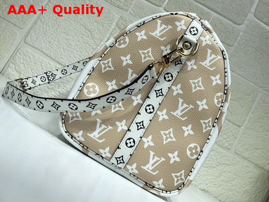 Louis Vuitton Speedy Bandouliere 30 White Monogram Canvas Replica