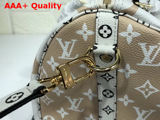 Louis Vuitton Speedy Bandouliere 30 White Monogram Canvas Replica