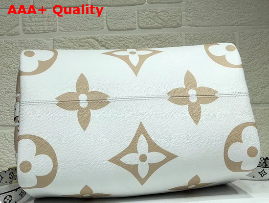 Louis Vuitton Speedy Bandouliere 30 White Monogram Canvas Replica