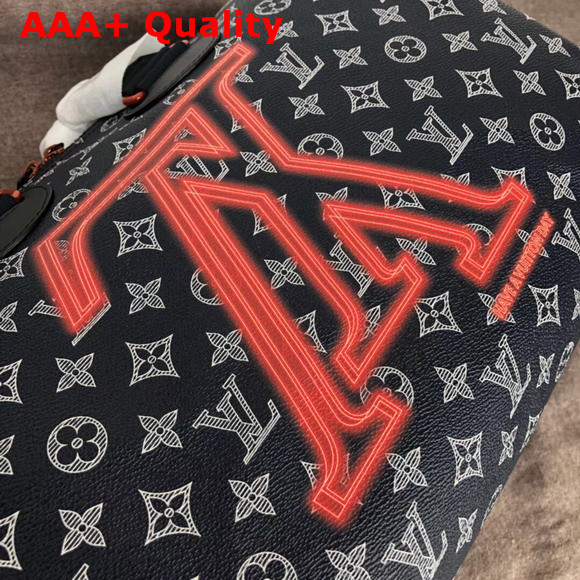 Louis Vuitton Speedy Bandouliere 40 Monogram Upside Down Canvas Replica