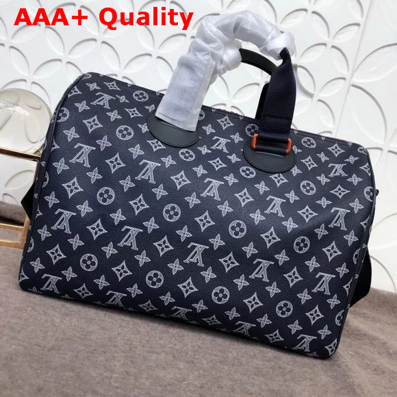 Louis Vuitton Speedy Bandouliere 40 Monogram Upside Down Canvas Replica