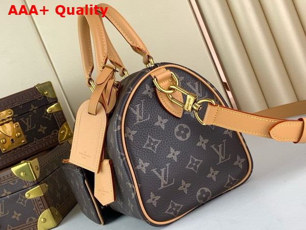 Louis Vuitton Speedy P9 Bandouliere 25 Brown Monogram Leather Replica