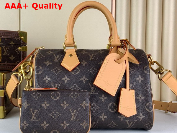 Louis Vuitton Speedy P9 Bandouliere 25 Brown Monogram Leather Replica