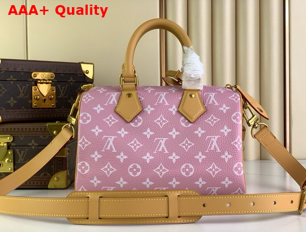 Louis Vuitton Speedy P9 Bandouliere 25 Pink Monogram Leather Replica