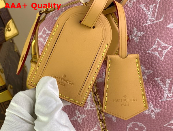 Louis Vuitton Speedy P9 Bandouliere 25 Pink Monogram Leather Replica