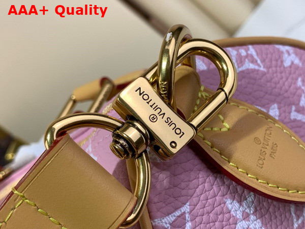 Louis Vuitton Speedy P9 Bandouliere 30 Bag in Pink Monogram Leather Replica