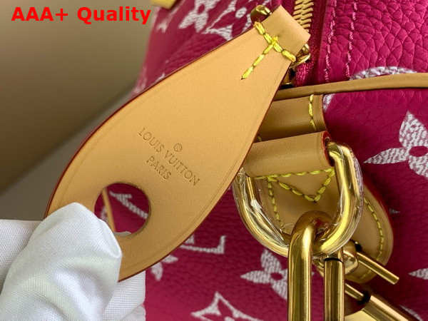 Louis Vuitton Speedy P9 Bandouliere 40 Bag in Agate Pink Monogram Leather M11563 Replica