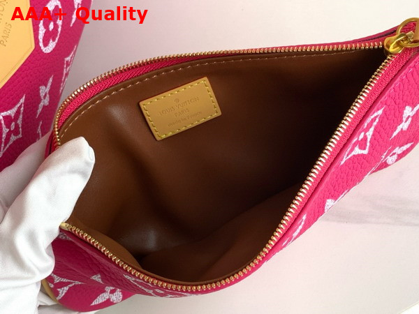 Louis Vuitton Speedy P9 Bandouliere 40 Bag in Agate Pink Monogram Leather M11563 Replica