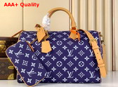 Louis Vuitton Speedy P9 Bandouliere 40 Bag in Amethyst Purple Monogram Leather Replica