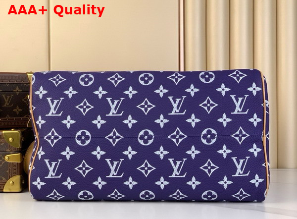 Louis Vuitton Speedy P9 Bandouliere 40 Bag in Amethyst Purple Monogram Leather Replica