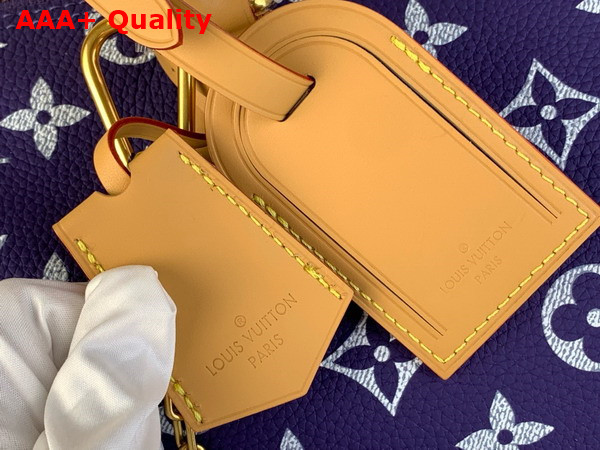 Louis Vuitton Speedy P9 Bandouliere 40 Bag in Amethyst Purple Monogram Leather Replica