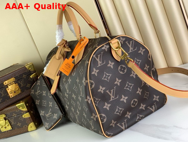 Louis Vuitton Speedy P9 Bandouliere 40 Monogram Soft Calfskin M24422 Replica