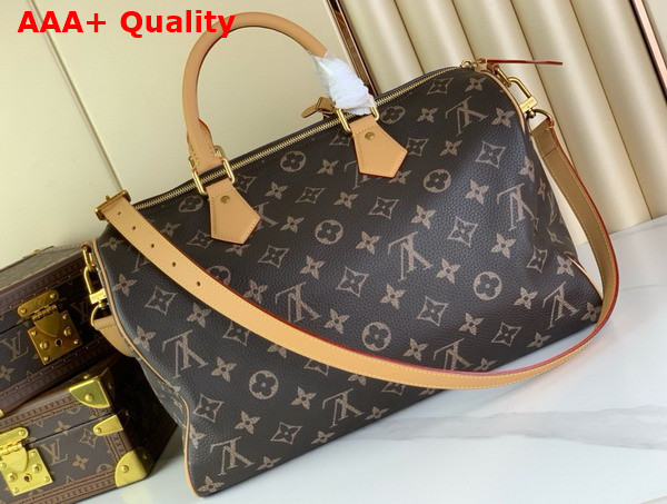 Louis Vuitton Speedy P9 Bandouliere 40 Monogram Soft Calfskin M24422 Replica