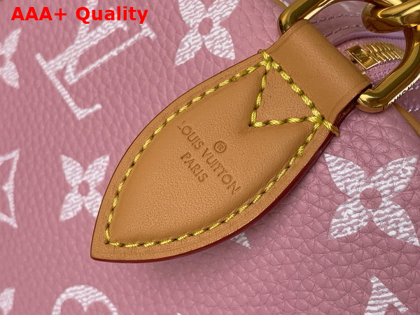 Louis Vuitton Speedy P9 Bandouliere 40 in Pink Monogram Leather Replica