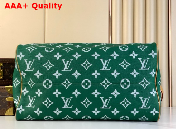 Louis Vuitton Speedy P9 Bandouliere 50 Bag in Green Monogram Leather M46991 Replica