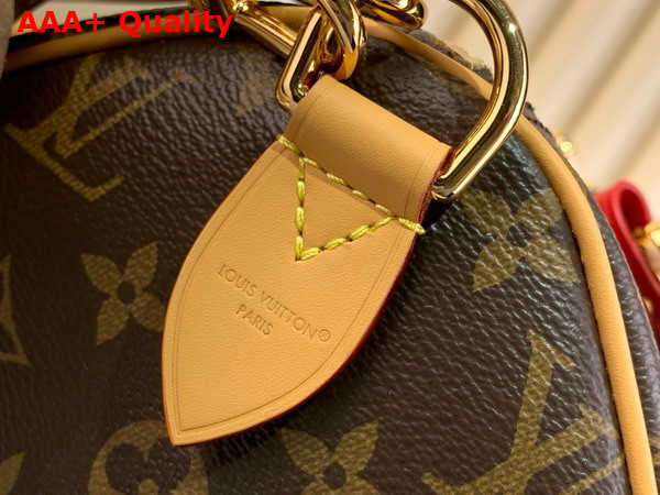 Louis Vuitton Speedy Soft 30 Crafty Monogram Red M11945 Replica