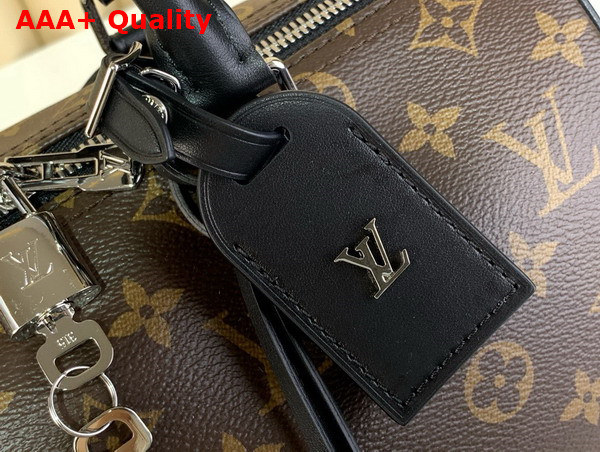 Louis Vuitton Speedy Soft 30 Dark Monogram Black M12243 Replica