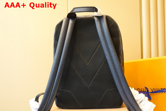 Louis Vuitton Sprinter Backpack Monogram Shadow Leather Navy Blue M45728 Replica