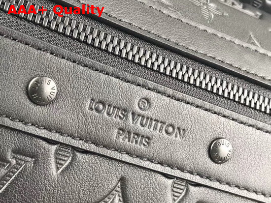 Louis Vuitton Sprinter Backpack in Black Monogram Shadow Cowhide Leather and Matte Black Hardware M44727 Replica