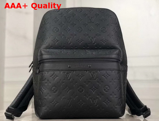 Louis Vuitton Sprinter Backpack in Black Monogram Shadow Cowhide Leather and Matte Black Hardware M44727 Replica