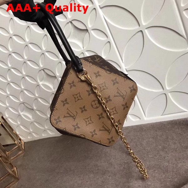 Louis Vuitton Square Bag Monogram Reverse Coated Canvas M43589 Replica