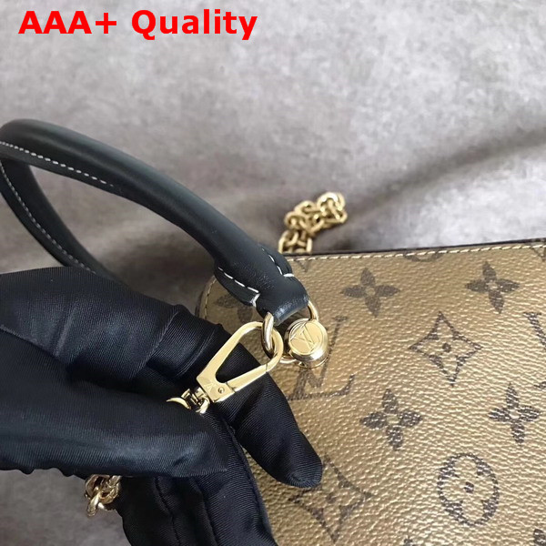 Louis Vuitton Square Bag Monogram Reverse Coated Canvas M43589 Replica