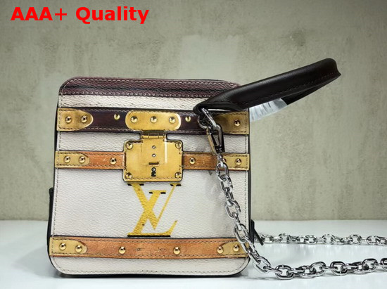 Louis Vuitton Square Bag in Printed Calf Leather Replica