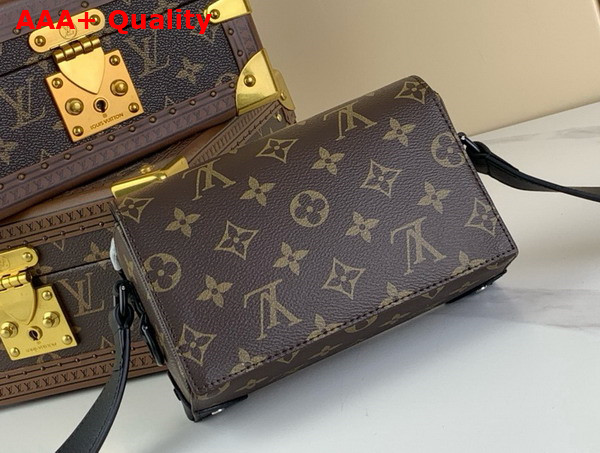 Louis Vuitton Steamer Wearable Wallet Monogram Macassar Coated Canvas M83613 Replica