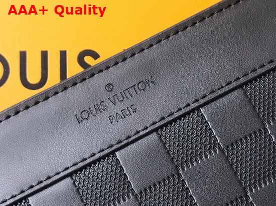 Louis Vuitton Standing Pouch Onyx Damier Infini Leather N60450 Replica