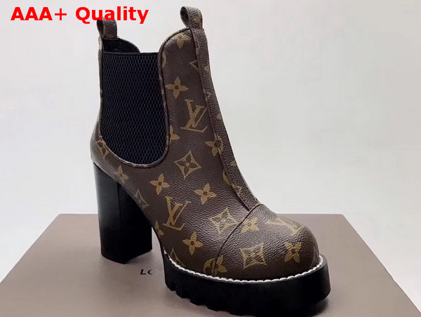 Louis Vuitton Star Trail Ankle Boot Monogram Canvas Replica