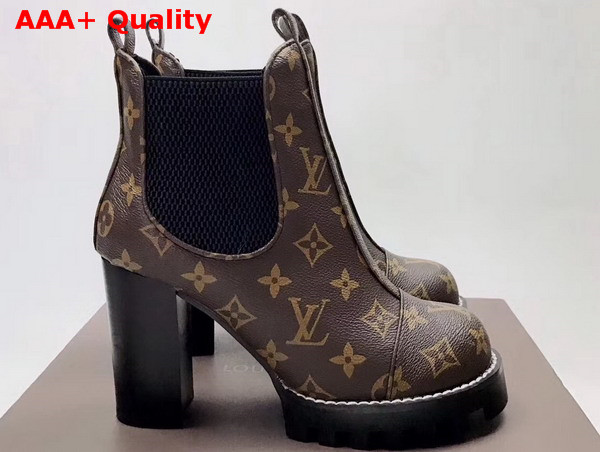 Louis Vuitton Star Trail Ankle Boot Monogram Canvas Replica