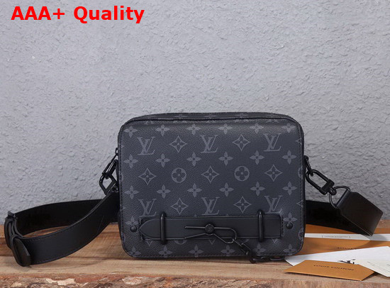 Louis Vuitton Steamer Messenger Monogram Eclipse Canvas M45585 Replica