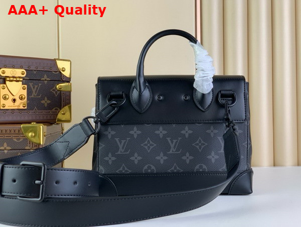 Louis Vuitton Steamer PM Monogram Eclipse Coated Canvas M46953 Replica