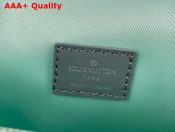 Louis Vuitton Steamer Wearable Wallet in Crystal Blue Monogram Aquagarden Coated Canvas M22637 Replica