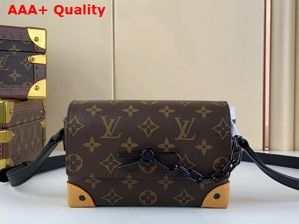 Louis Vuitton Steamer Wearable Wallet in Monogram Canvas and Natural Cowhide Leather M82534 Replica