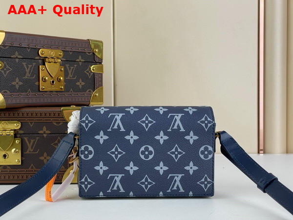 Louis Vuitton Steamer Wearable Wallet in Monogram Bleach Coated Canvas Replica