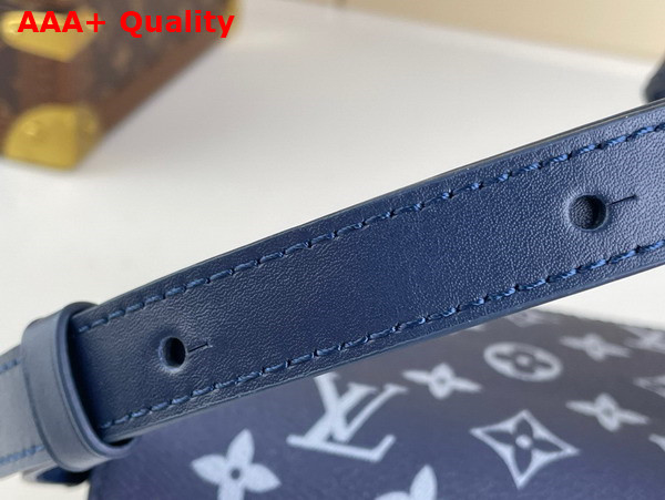 Louis Vuitton Steamer Wearable Wallet in Monogram Bleach Coated Canvas Replica