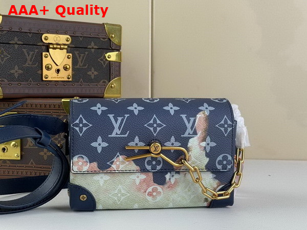 Louis Vuitton Steamer Wearable Wallet in Monogram Bleach Coated Canvas Replica