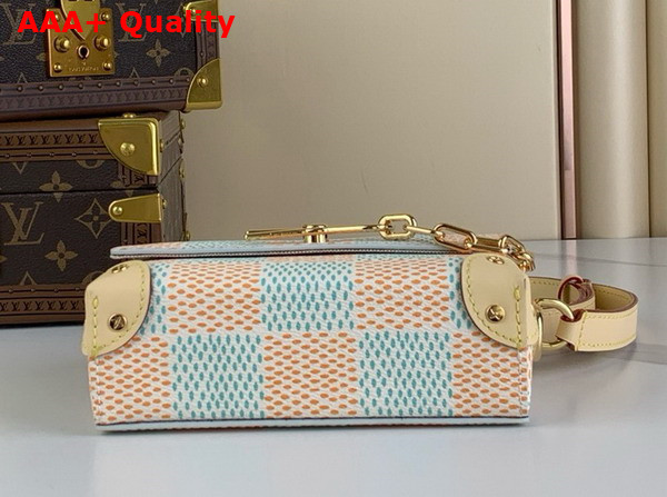 Louis Vuitton Steamer Wearable Wallet in White Damier Heritage Coated Canvas N40674 Replica