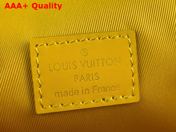 Louis Vuitton Steamer Wearable Wallet in Yellow Taurillon Monogram Cowhide Leather M82917 Replica