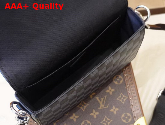 Louis Vuitton Studio Messenger in Elegant Onyx Damier Infini Leather N50007 Replica