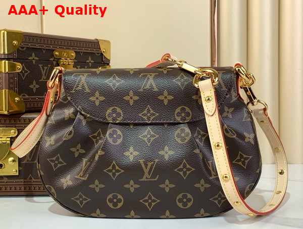 Louis Vuitton Sunset Handbag in Monogram Coated Canvas M13617 Replica