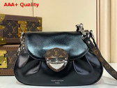 Louis Vuitton Sunset Vibe Handbag in Black Lambskin Leather M12192 Replica