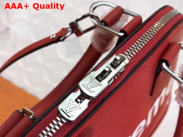 Louis Vuitton Supreme Alma BB Red Epi Leather Replica