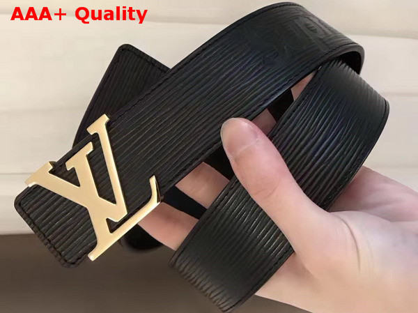 Louis Vuitton Supreme Belts Black Epi Leather Replica